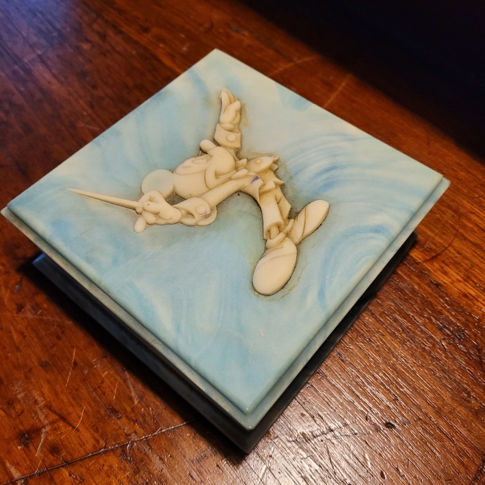 Vintage Onyx Jewelry Box - Picture 5 of 10